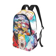 Load image into Gallery viewer, Goku Theme Fabric Backpack

