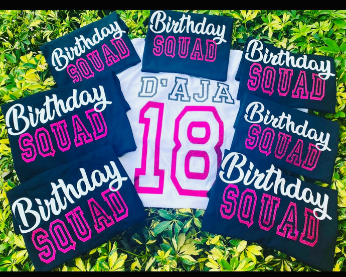 Birthday/Squad T-Shirts (10)