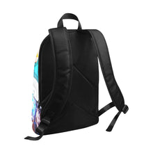 Load image into Gallery viewer, Goku Theme Fabric Backpack
